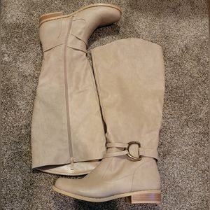 Nordstrom Rack - Tan Knee High Leather Boots!